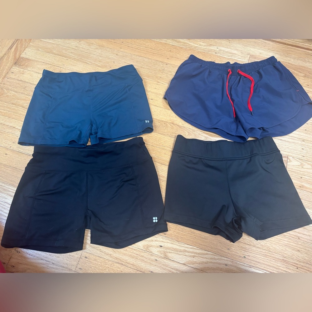 Workout shorts lot Sweaty Betty Adidas New Balance